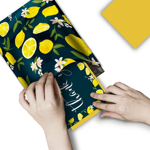 25 Pack Thank you Cards Lemons Insert Cards 4x6 - Picture 2 of 5